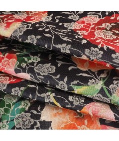 Jacquard estampado flores