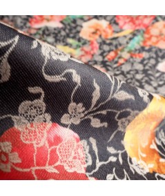 Jacquard estampado flores