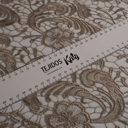 Guipur beige crema