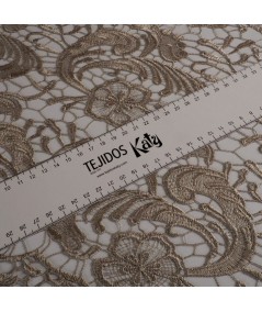 Guipur beige crema