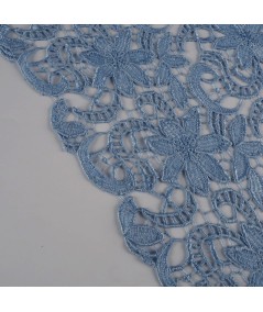 Guipur azul cielo