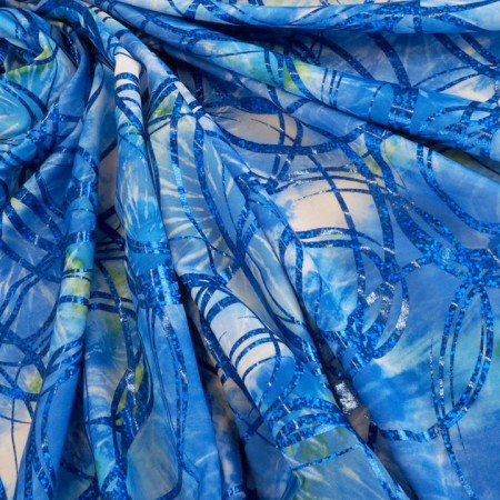 Punto psicodelia azul