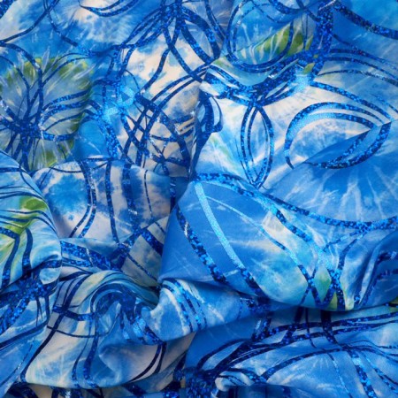 Punto psicodelia azul