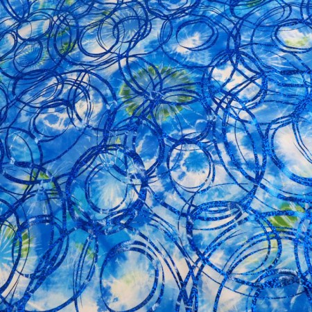 Punto psicodelia azul