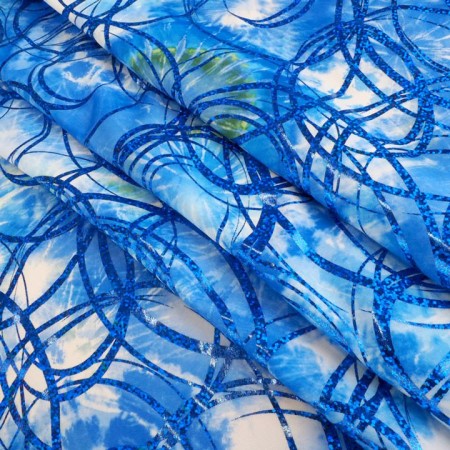 Punto psicodelia azul