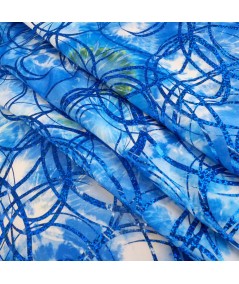 Punto psicodelia azul