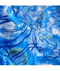 Punto psicodelia azul