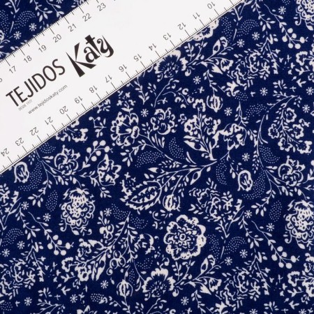 Vicosa  bandana  azul delf
