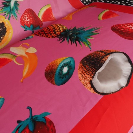 Satén panot frutas