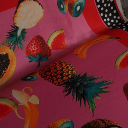 Satén panot frutas