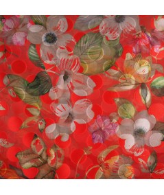 Fantasía roja devoré flores