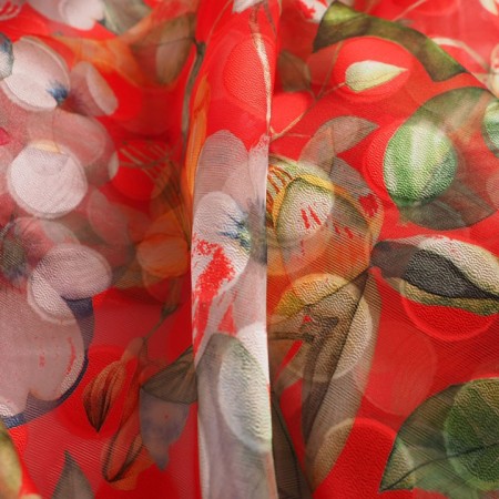 Fantasía roja devoré flores