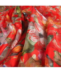 Fantasía roja devoré flores
