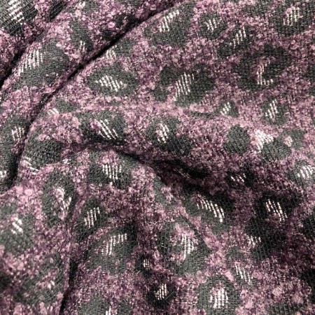 Jacquard genetta malva