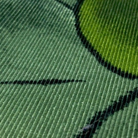 Pana estampada tonos verdes
