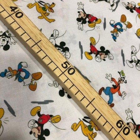 Popelin algodón mickey