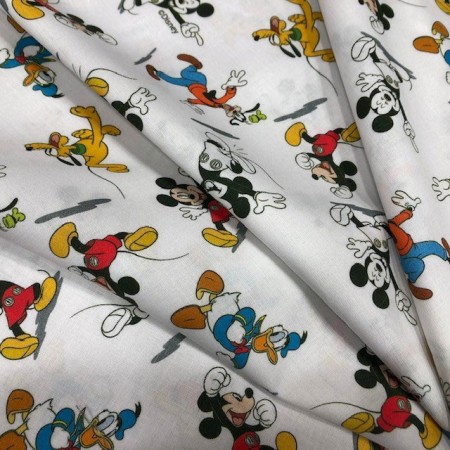Popelin algodón mickey