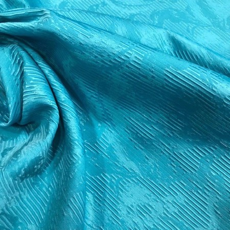 Jacquard  turquesa kaia