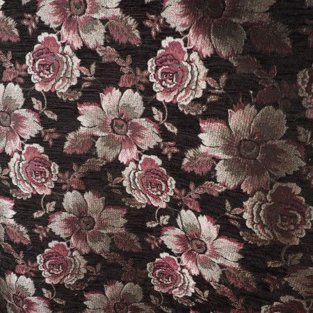 Jacquard flores metalicas