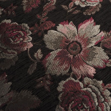 Jacquard flores metalicas
