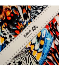 Georgette mariposas