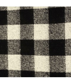 Mouflón Cuadros blanco y negro