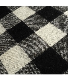 Mouflón Cuadros blanco y negro
