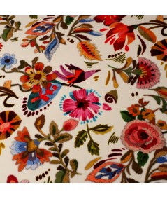 Crêpe Estampado Floral Multicolor