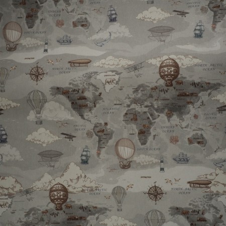 Loneta mapa vintage