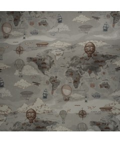 Loneta mapa vintage