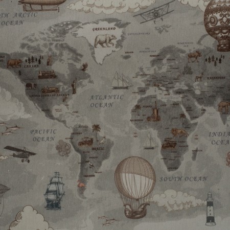 Loneta mapa vintage