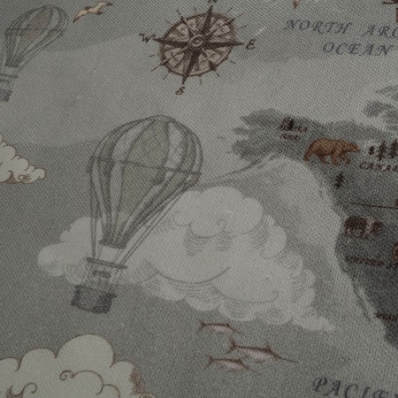 Loneta mapa vintage