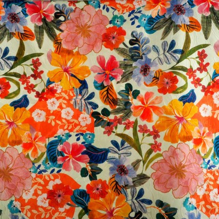Jacquard Estampado Floral