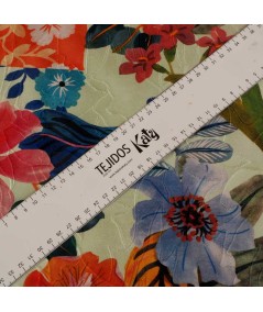Jacquard Estampado Floral