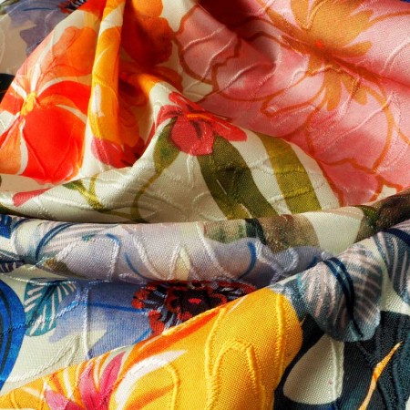 Jacquard Estampado Floral