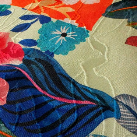 Jacquard Estampado Floral