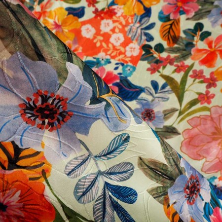 Jacquard Estampado Floral