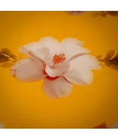 Magnolia fondo amarillo