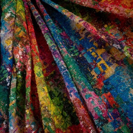 Lentejuela multicolor
