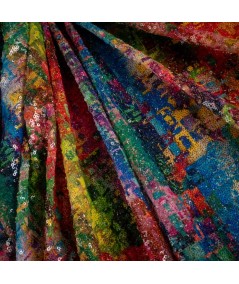 Tela de Lentejuelas Multicolor