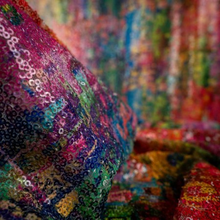 Lentejuela multicolor