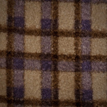 Baguilla Rizada Beige y Lavanda