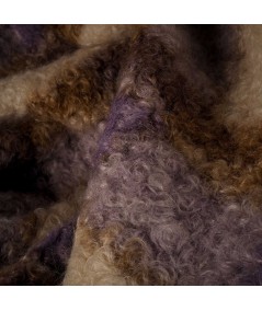 Baguilla Rizada Beige y Lavanda