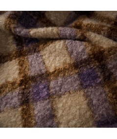 Baguilla Rizada Beige y Lavanda