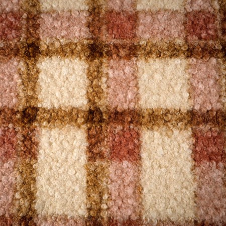 Baguilla Rizada Beige y Rosa