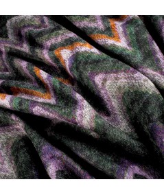 Tejido de Punto Zigzag Multicolor