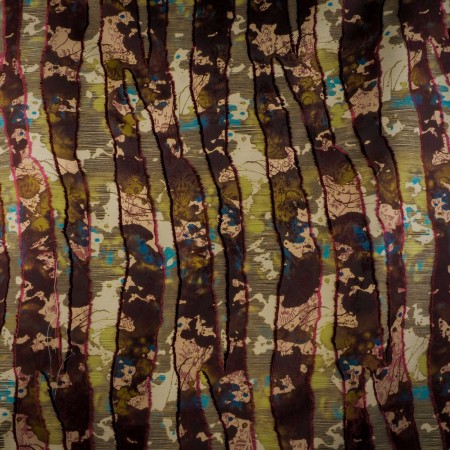 Fantasía De jacquard y Fil Coupé En Verdes