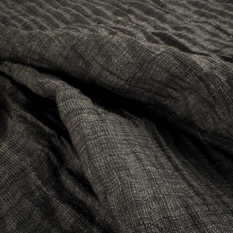Doble Gasa Negra con Lurex