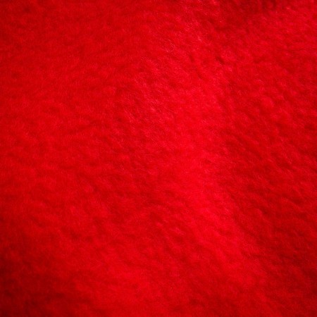Tejido polar rojo