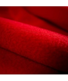 Tejido polar rojo – Tela cálida y suave para invierno
